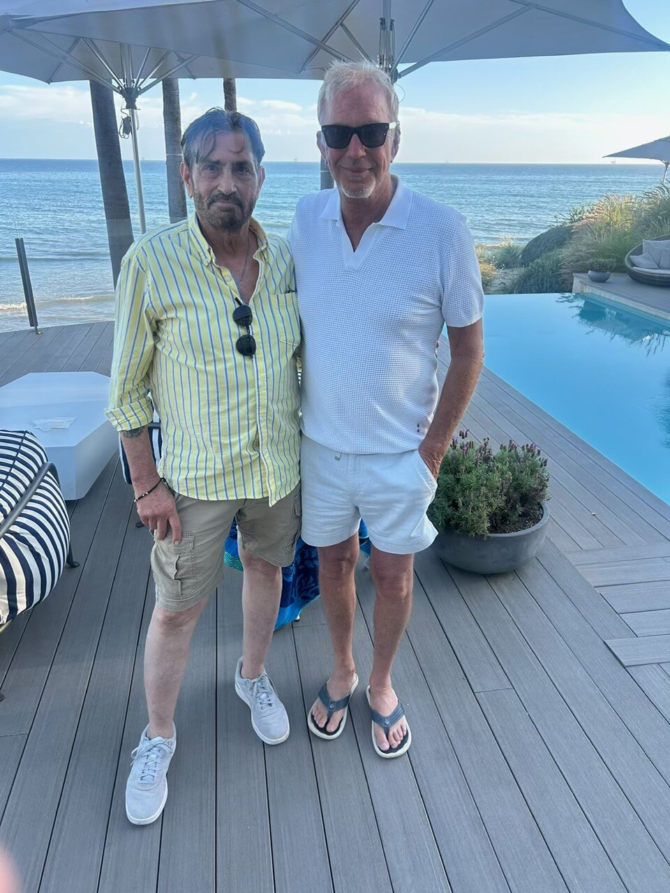 H. Jack Williams with Kevin Costner